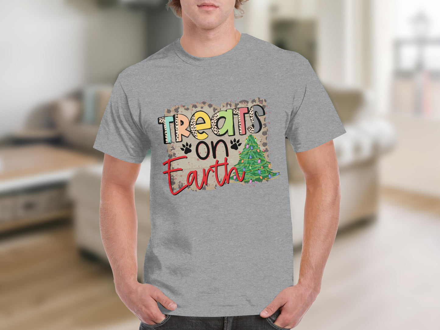 Treats on Earth Christmas Tree T-shirt