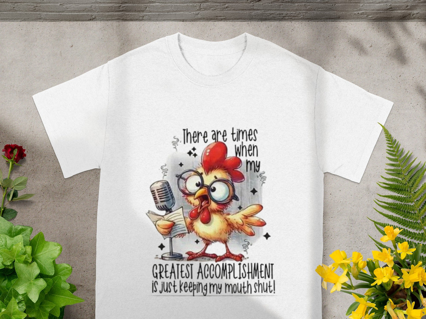 Greatest Accomplishment Chicken Graphic T-shirt