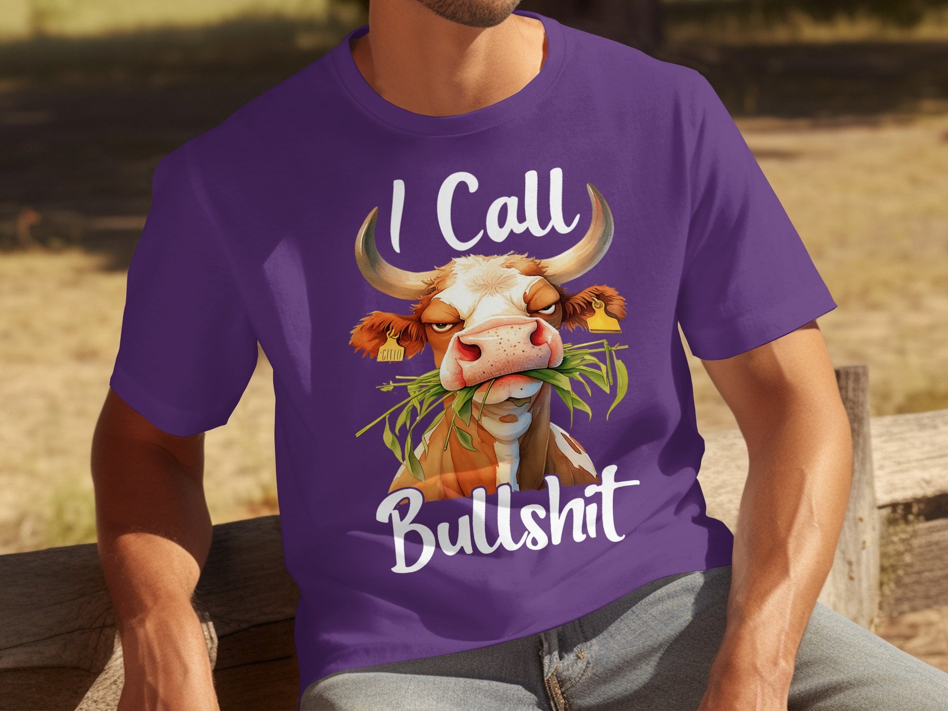 I Call Bullshit Funny Graphic T-Shirt Trendy Outfit