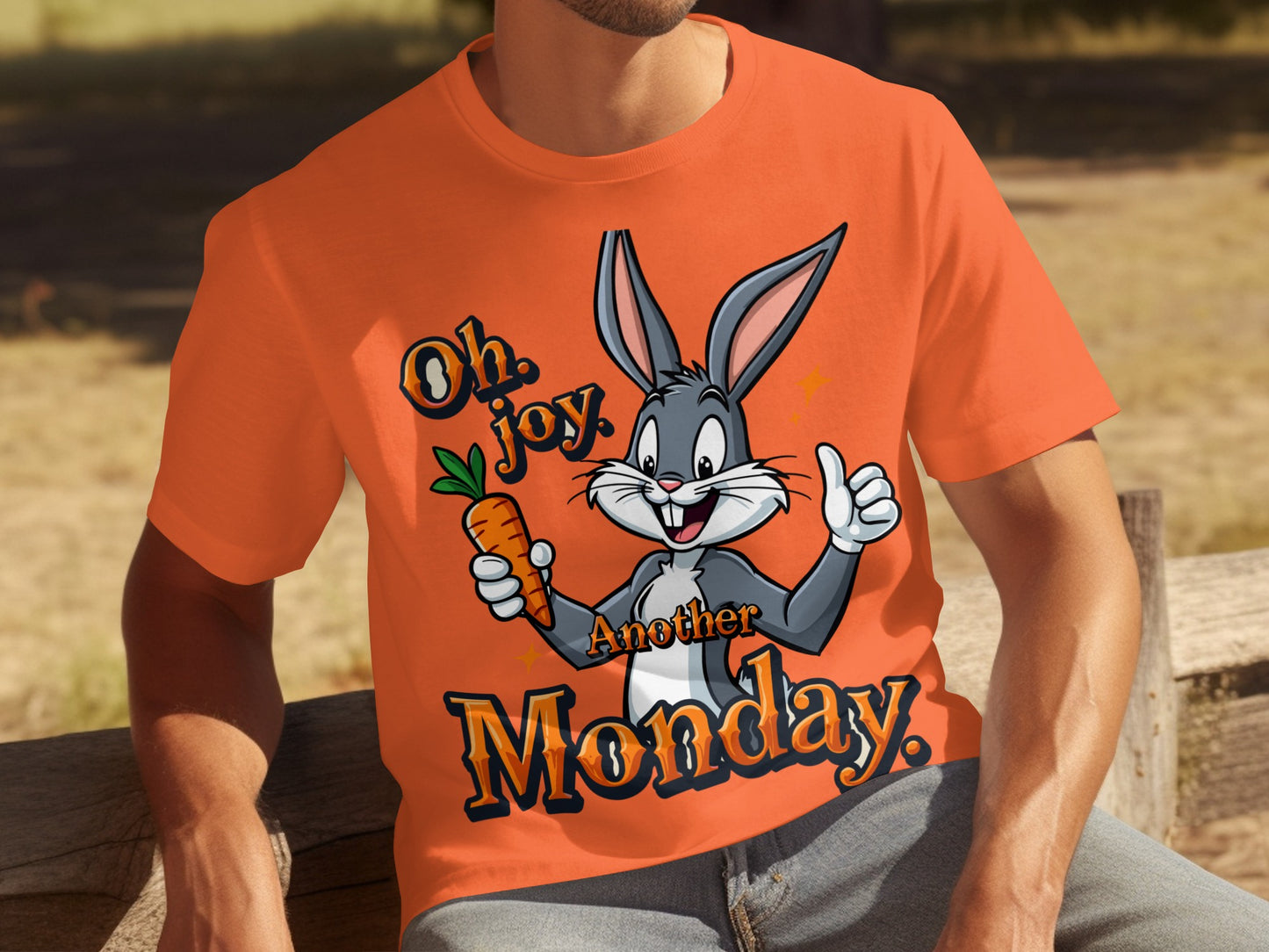 Oh Joy Another Monday Graphic Cartoon T-Shirt