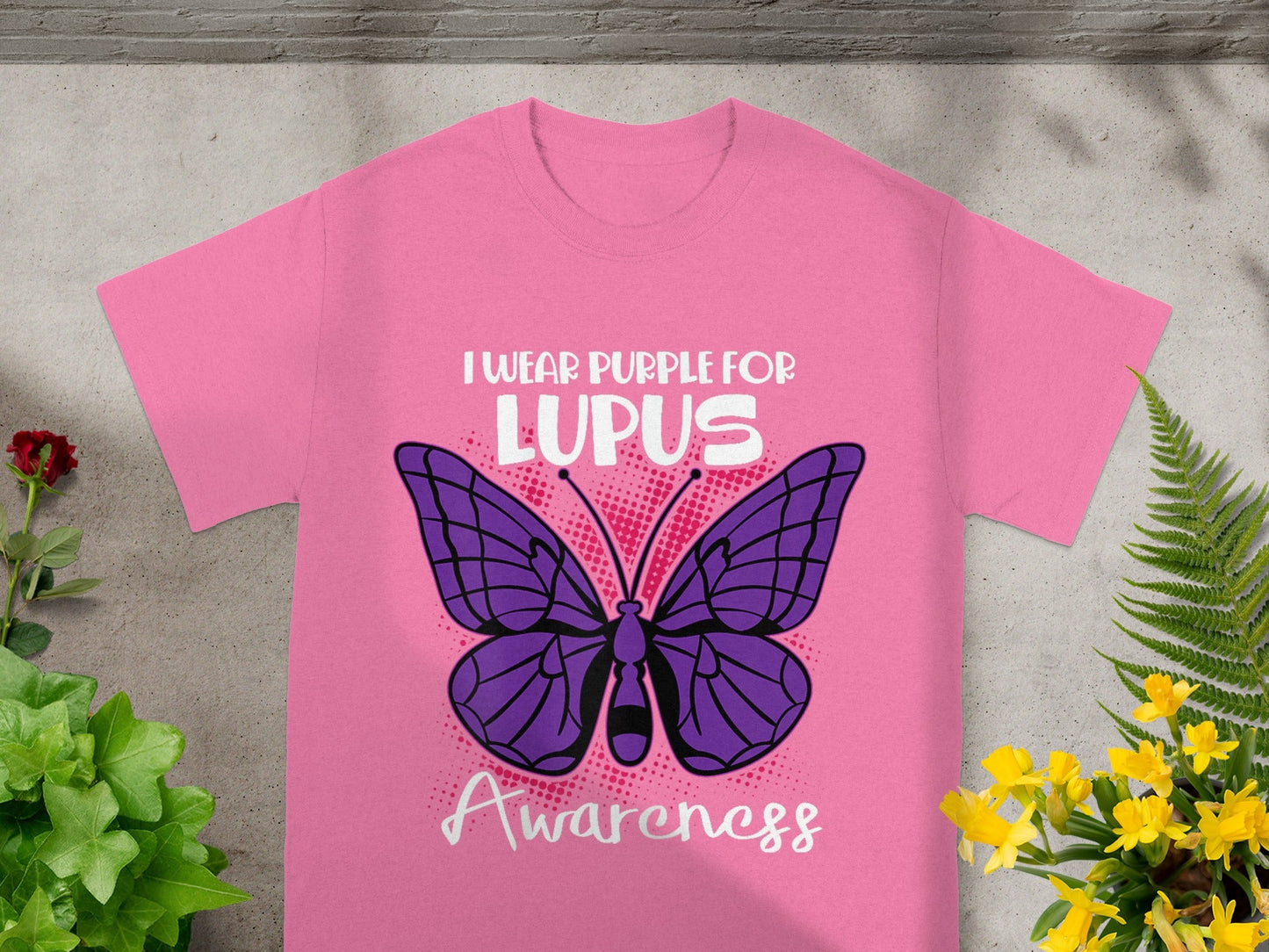 I Wear Purple for Lupus Awareness T-shirt