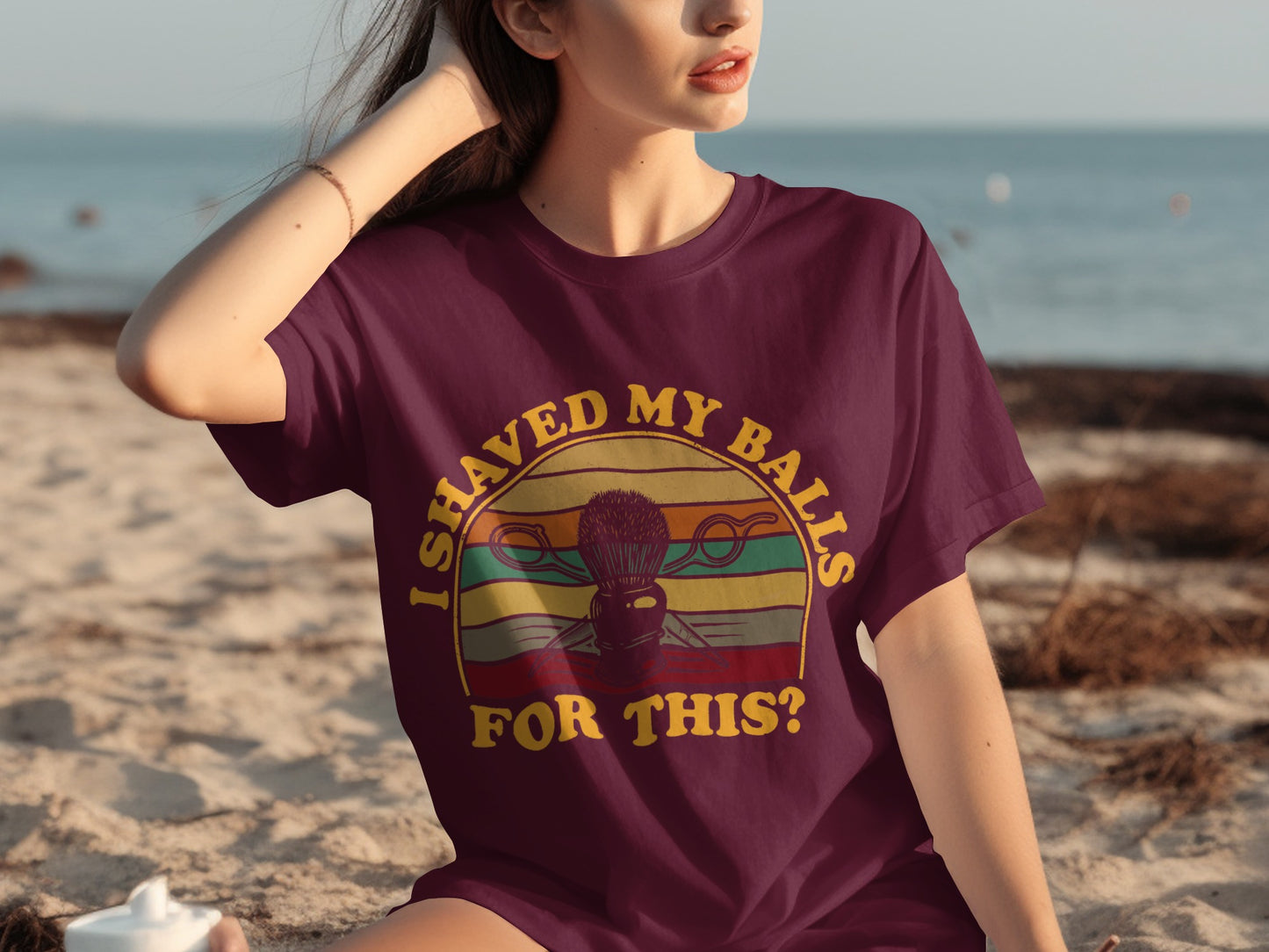 I Shaved My Balls For This Funny Statement T-shirt