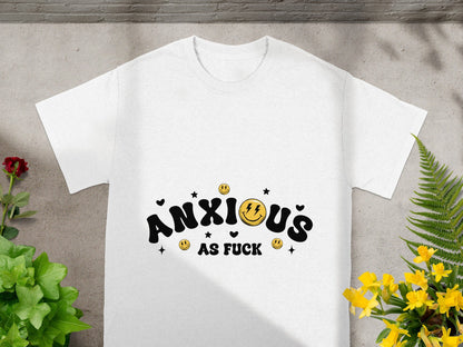 Anxious As F**k Graphic Print T-Shirt Product