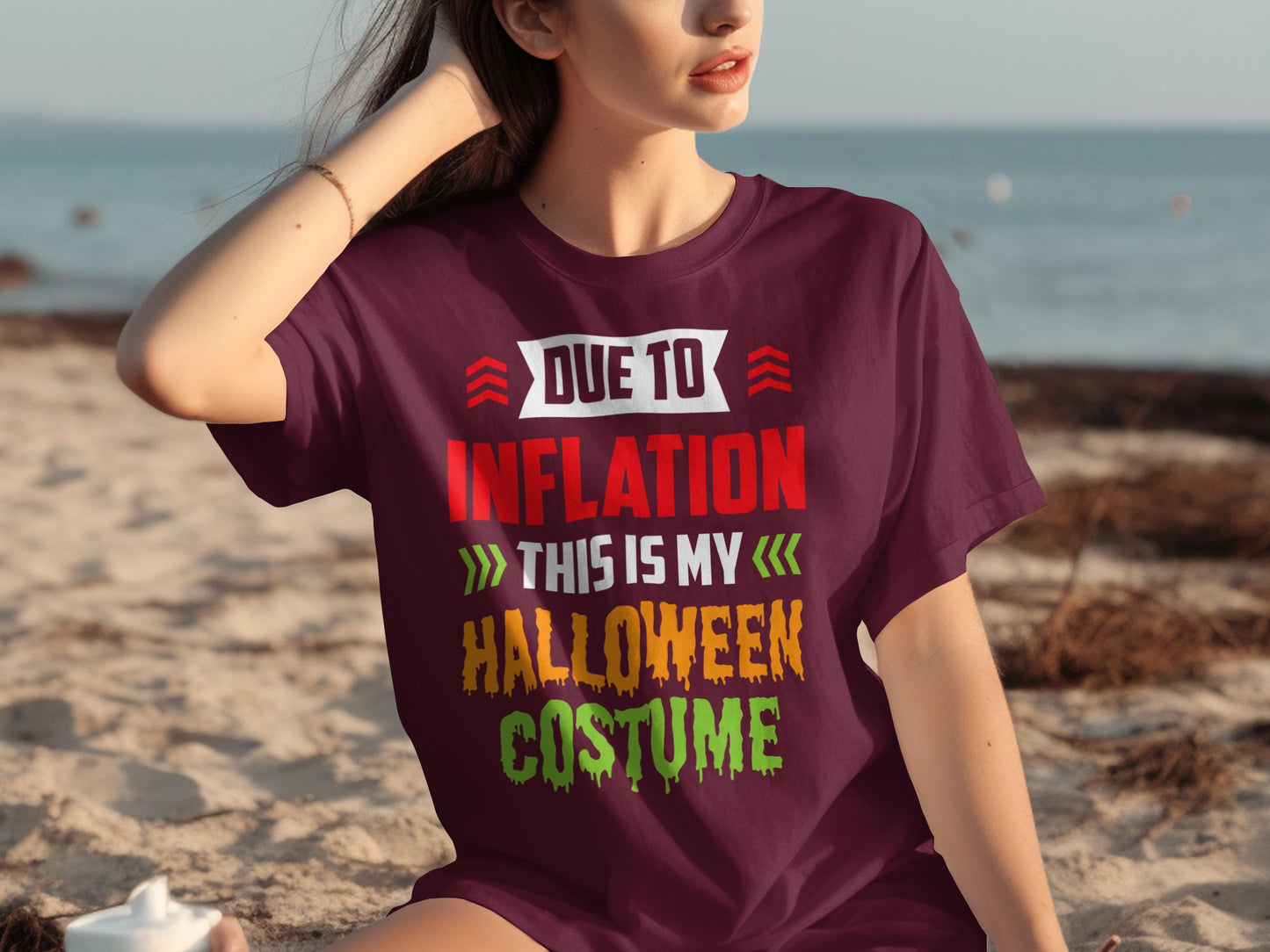 Due to Inflation This Is My Halloween Costume t-shirt