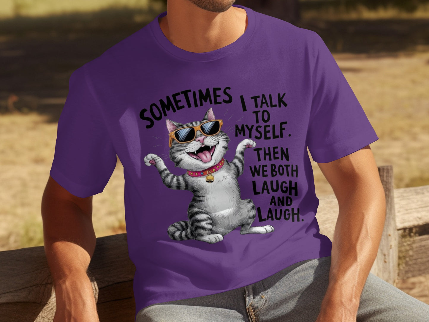 Sometimes I Talk To Myself Then We Both Laugh T-Shirt