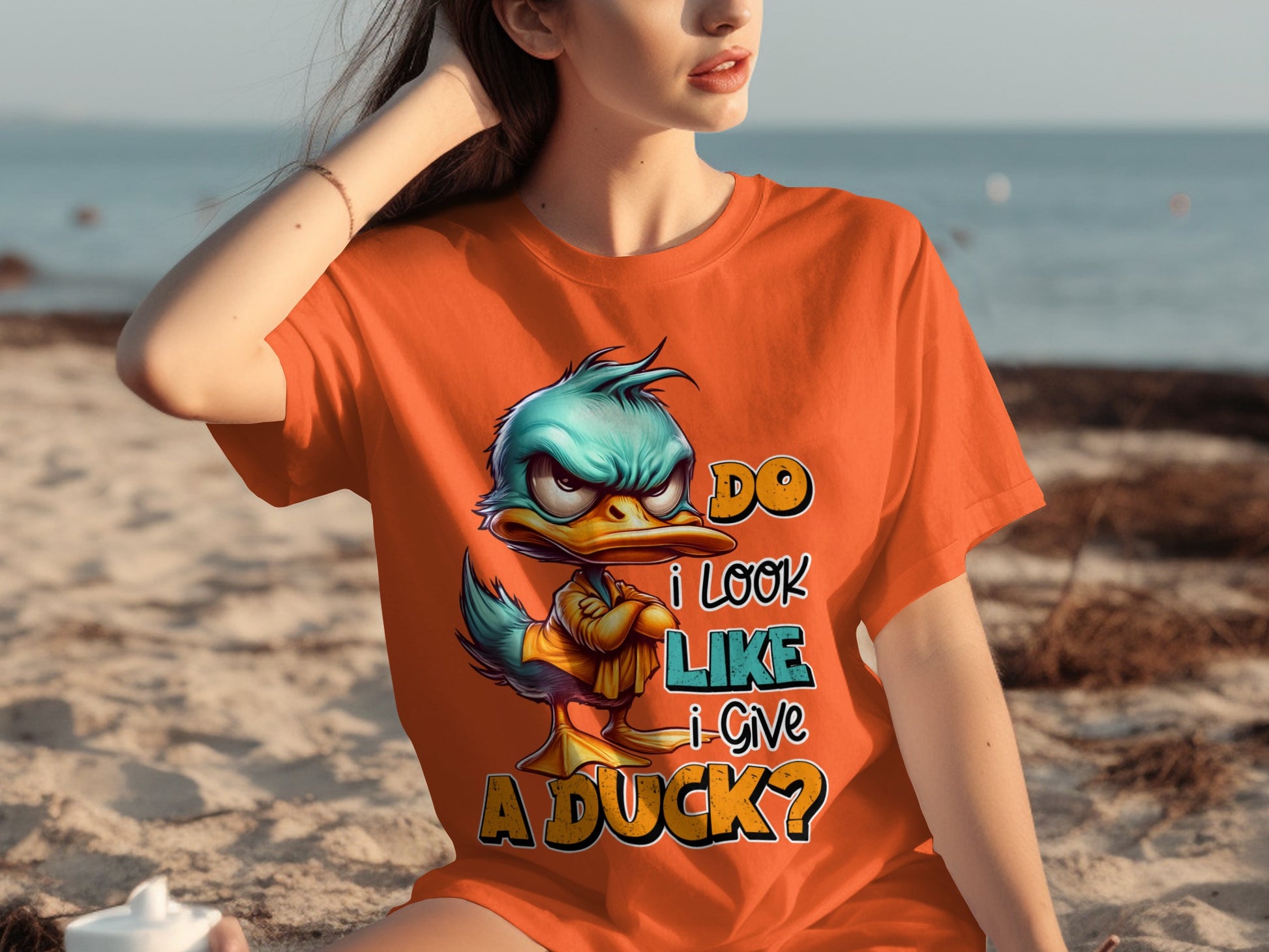 Do I Look Like I Give a Duck Graphic T-shirt