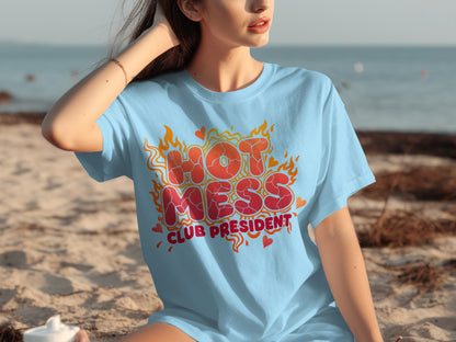 Hot Mess Club President Graphic Tee product