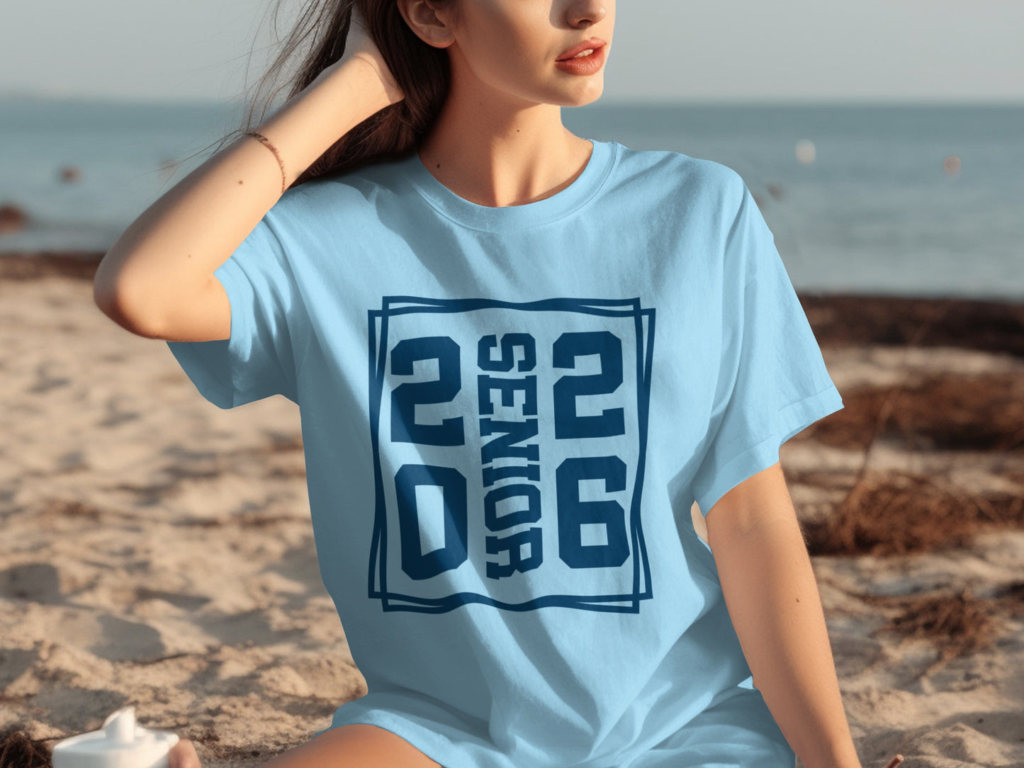 2026 Senior Graphic Print T-Shirt for Graduates