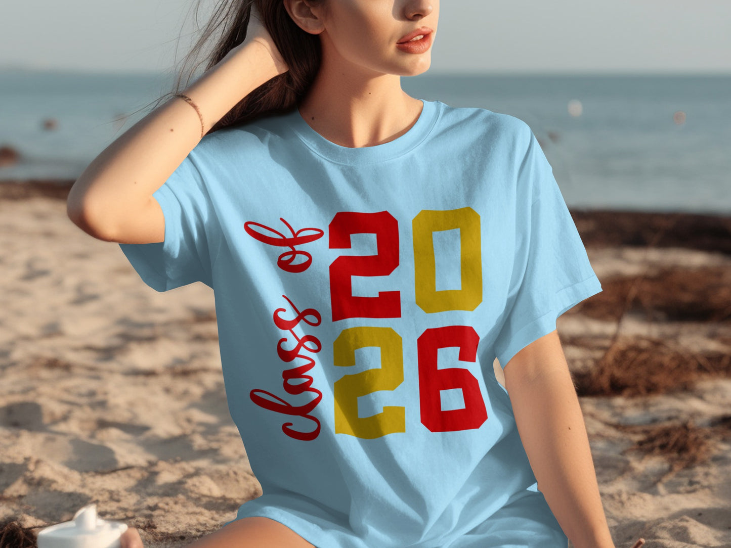 Class of 2026 Bold Beachwear T-Shirt Perfect Summer Wear