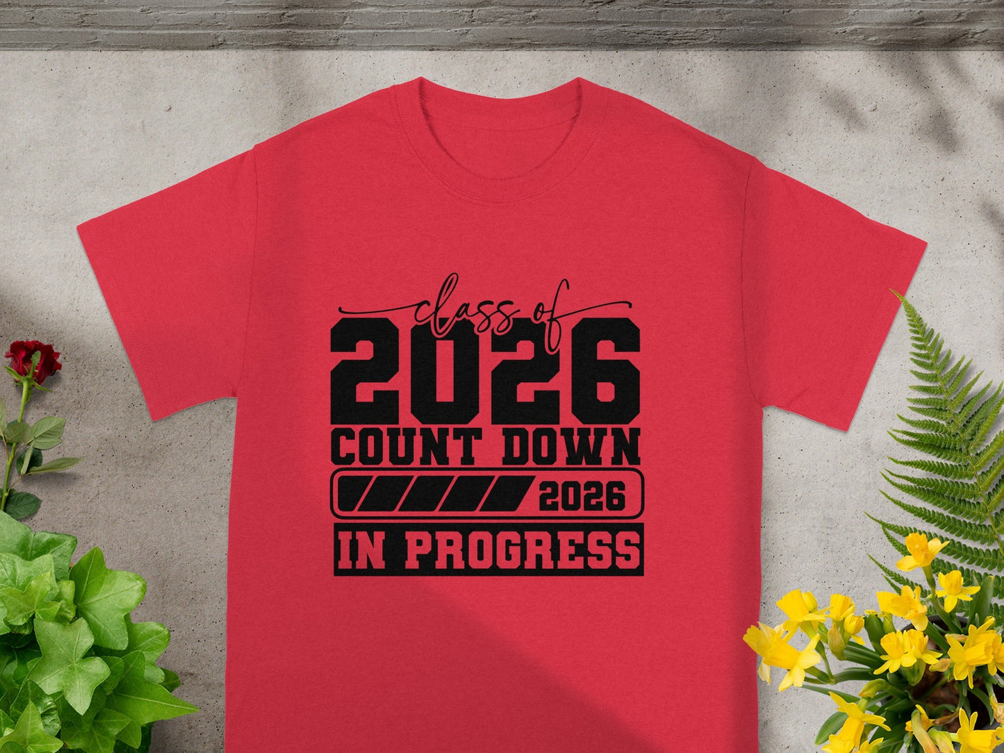 Class of 2026 Countdown 2026 In Progress T-shirt