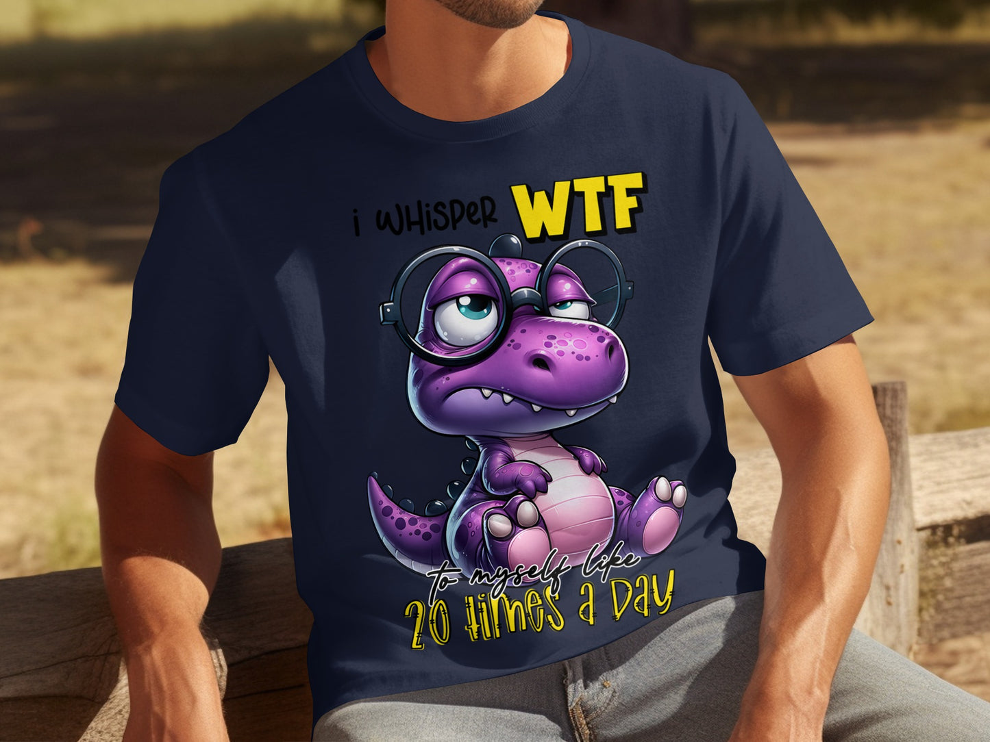 I Whisper WTF to Myself 20 Times a Day Shirt