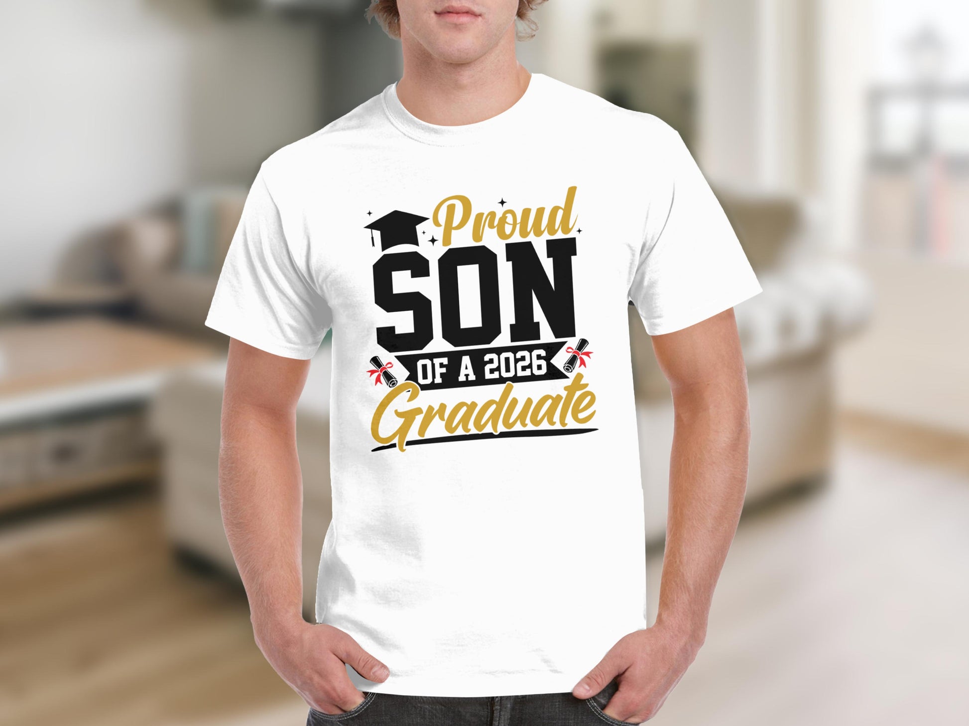 Proud Son of a 2026 Graduate T-Shirt