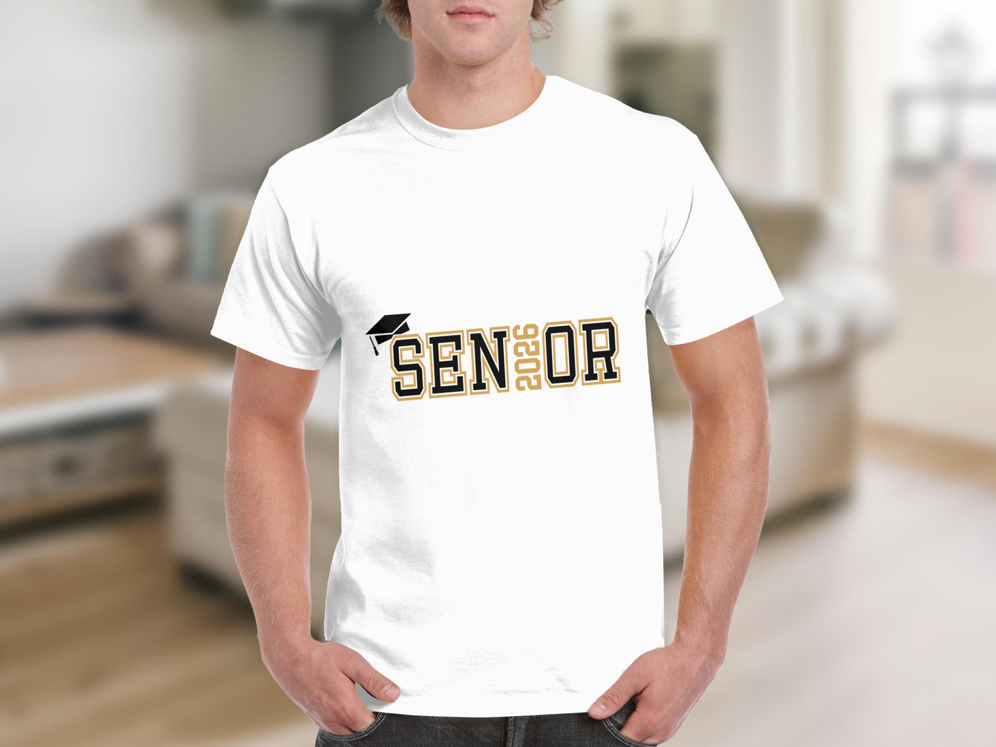 Senior 2026 Graphic Design T-shirt for Students