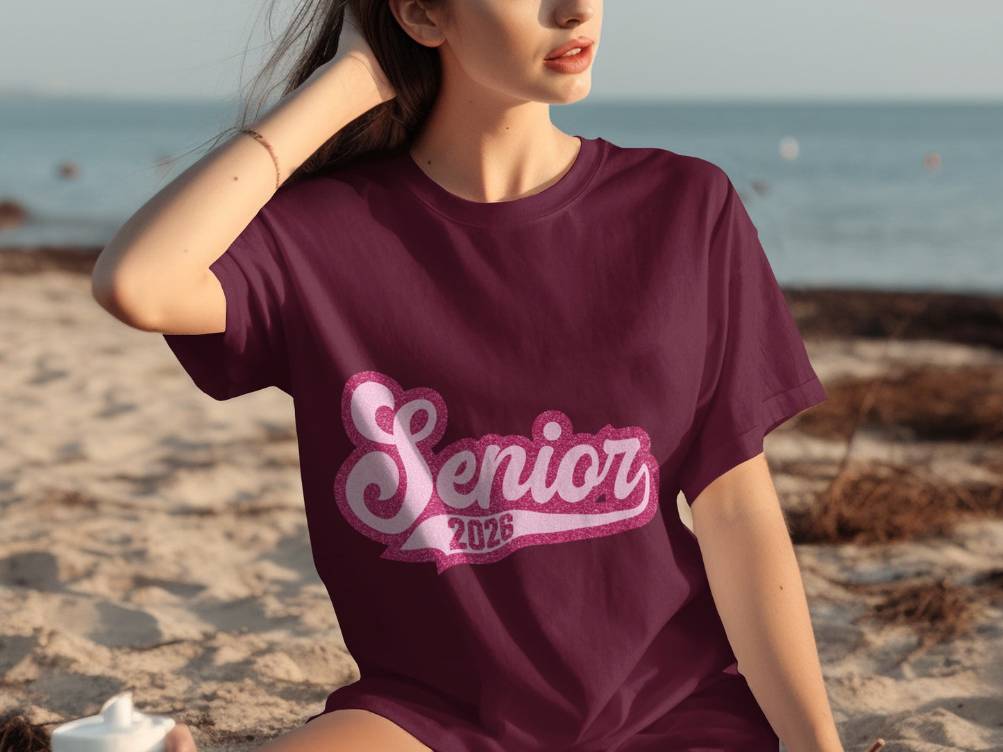 Senior 2026 Beachwear Tee for Graduation Celebration
