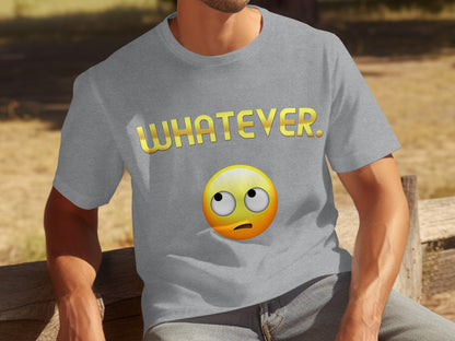 Whatever Emoji Inspired Graphic T-Shirt