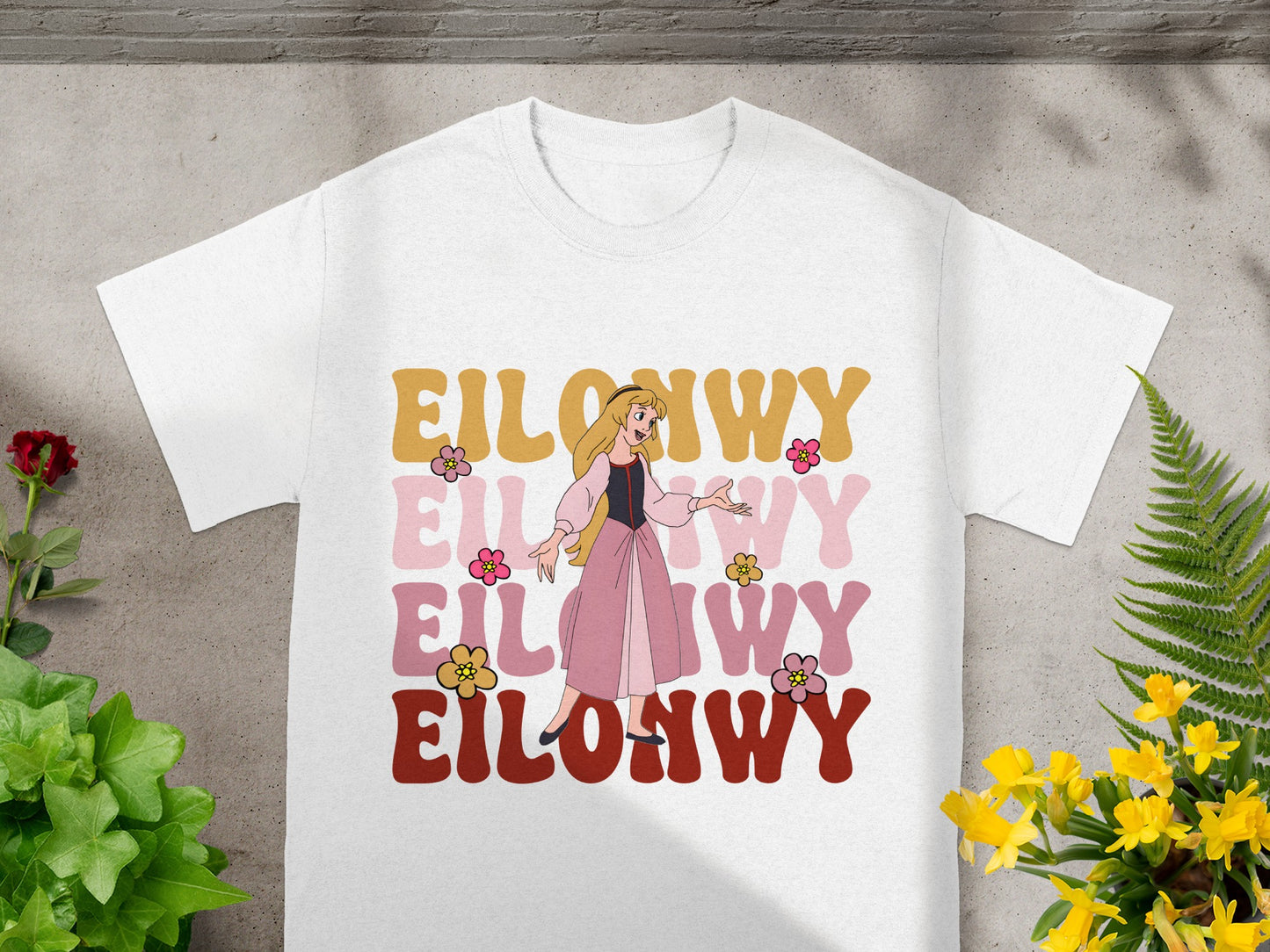 Eilonwy's Whimsical Bloom T-Shirt