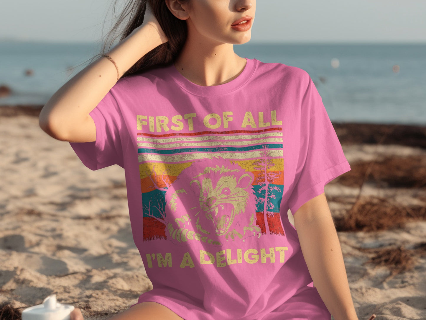 First Of All I'm A Delight Graphic T-Shirt