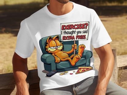 Exercise I Thought You Said Extra Fries T-Shirt