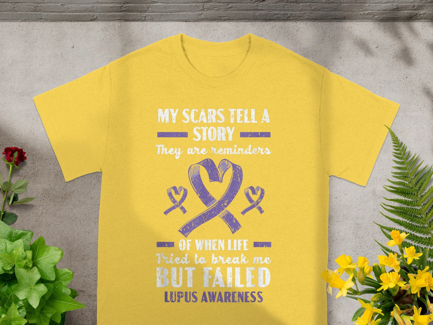 My Scars Tell A Story Lupus Awareness Shirt