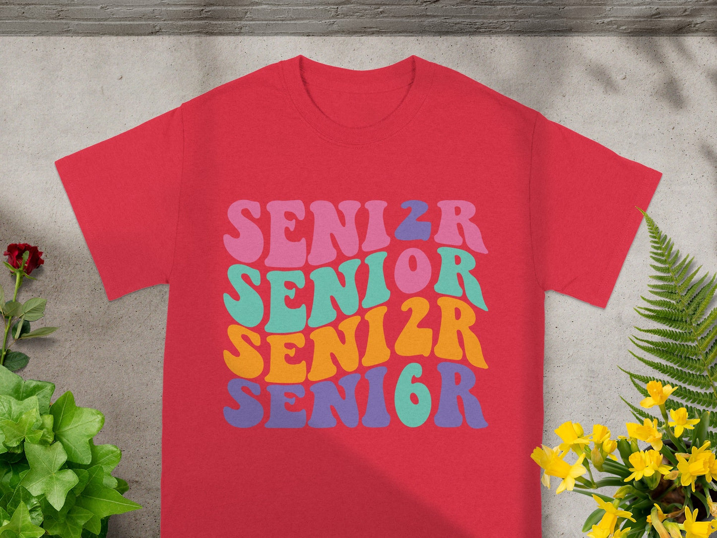 Colorful SEN1OR SENIOR SEN12R SEN16R T-shirt