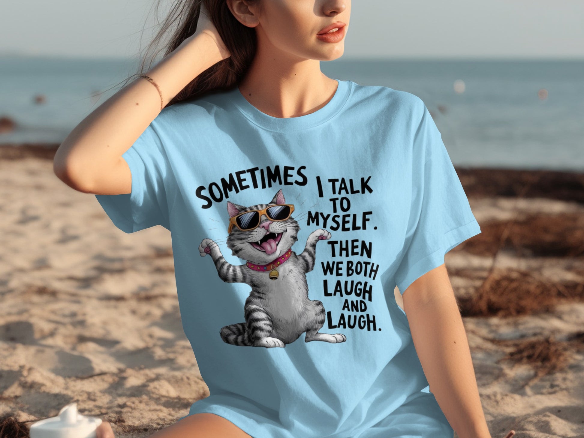 Sometimes I Talk to Myself Then We Both Laugh Shirt