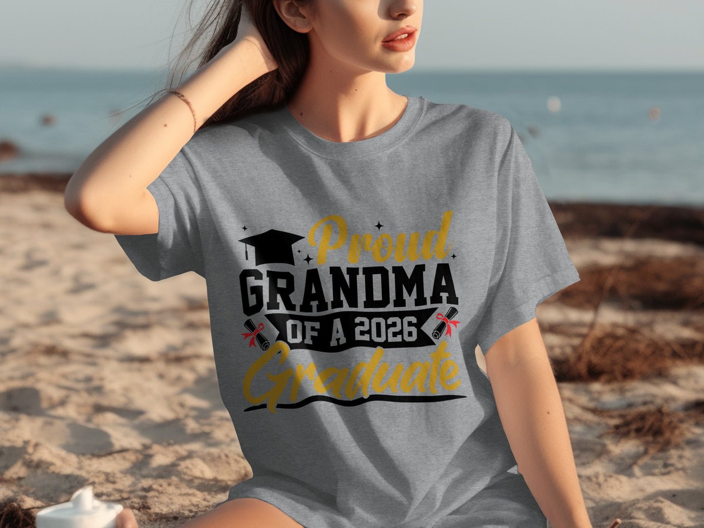 Proud Grandma of a 2026 Graduate T-Shirt