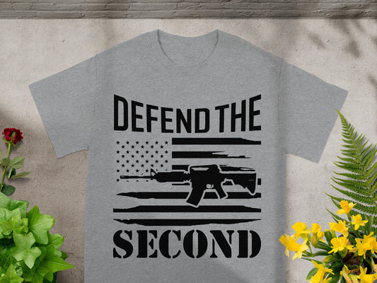 Defend The Second Amendment Graphic T-shirt