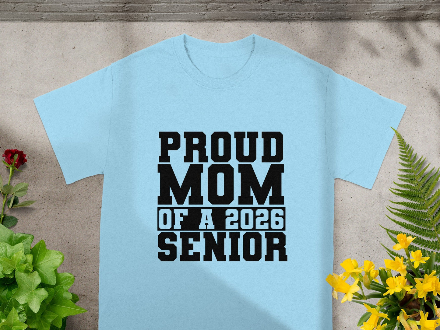 Proud Mom Of A 2026 Senior Graphic T-Shirt