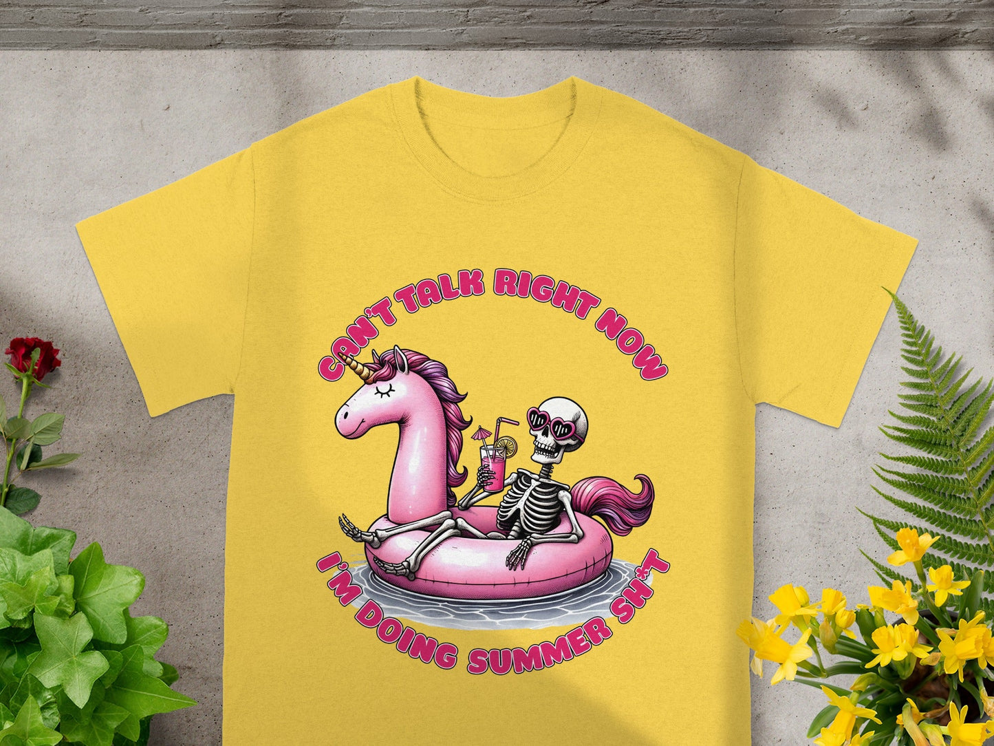 Can't Talk Right Now I'm Doing Summer Sh*t T-shirt