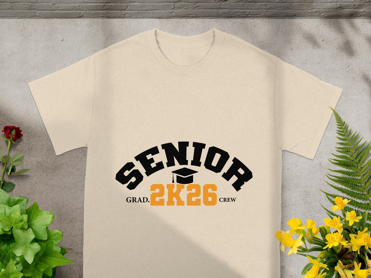 Senior 2K26 Crew Graduation Shirt for Class of 2026