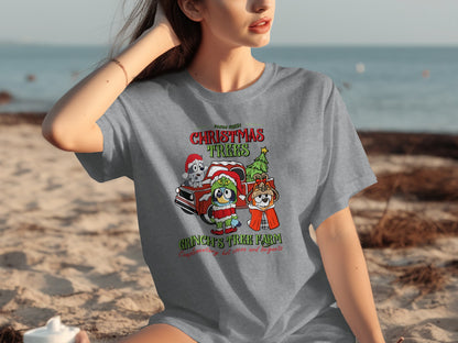 Christmas Trees Grinch's Tree Farm T-Shirt Product