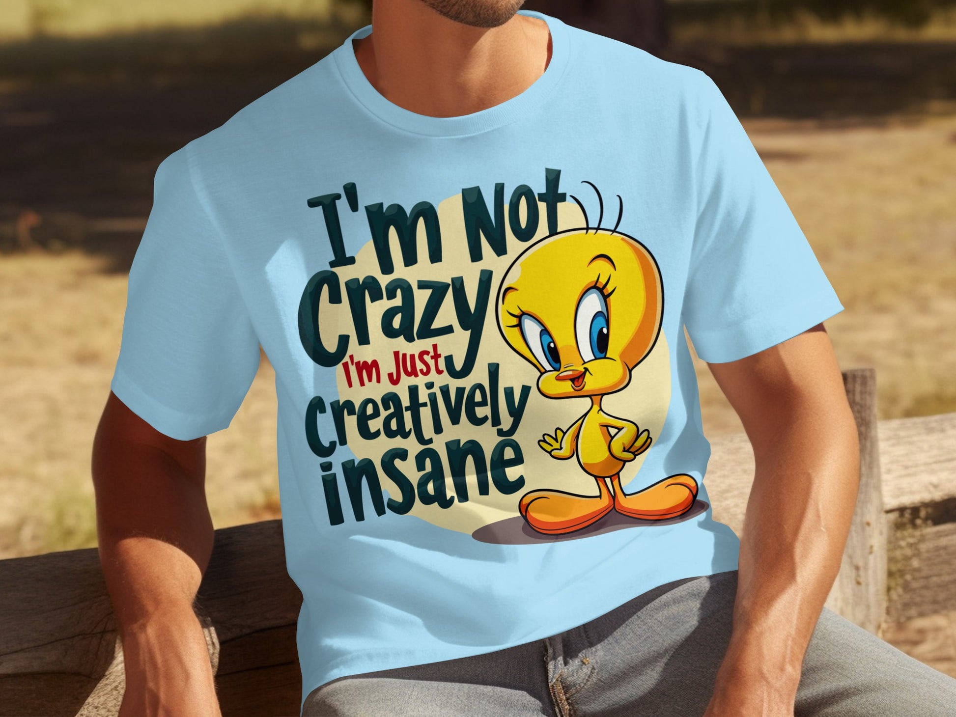 I'm Not Crazy I'm Just Creatively Insane T-shirt