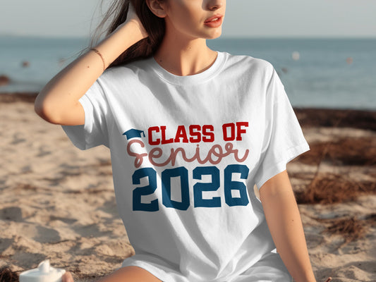 Class of Senior 2026 Graduation Shirt