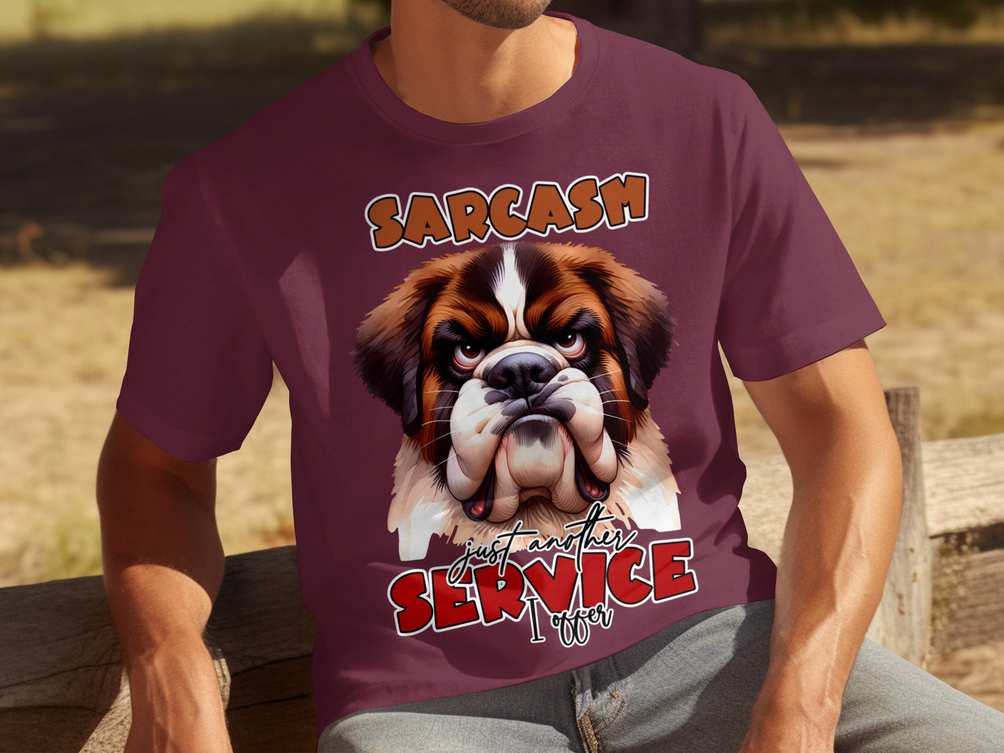 Sarcasm Just Another Service I Offer Graphic T-shirt