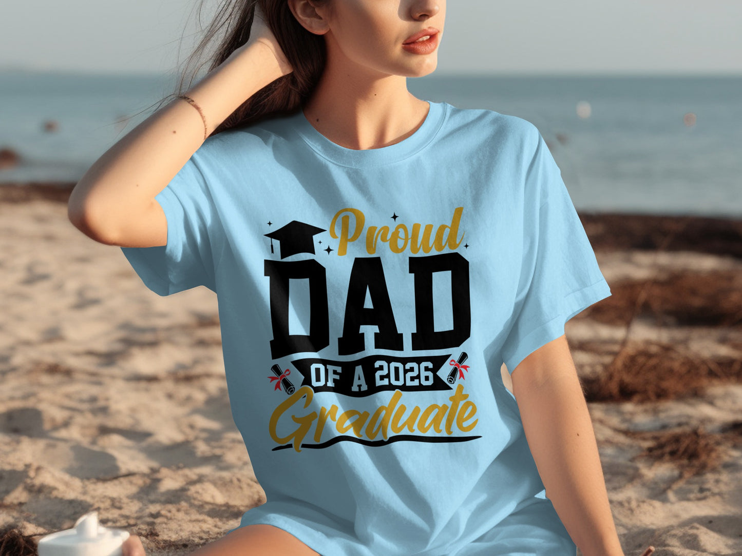 Proud Dad Of A 2026 Graduate T-shirt Product