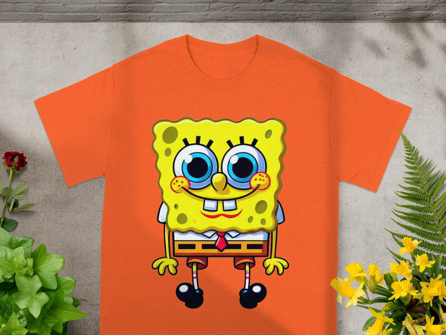 Vibrant SpongeBob SquarePants Graphic Tee Shirt
