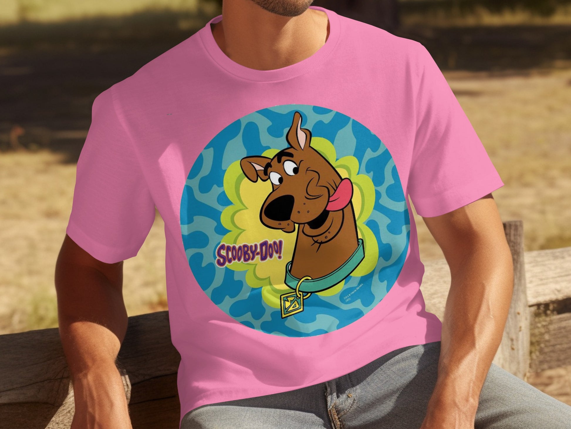 Scooby-Doo Graphic Pink Tee for Fans Collectible Item