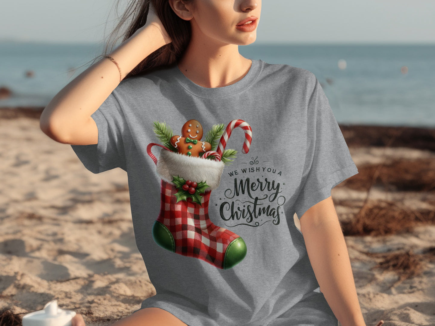 We Wish You a Merry Christmas Holiday T-shirt