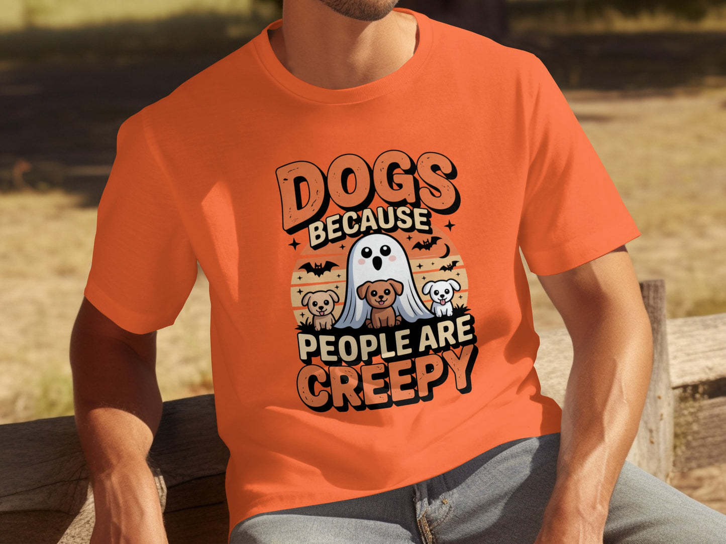 Dogs Because People Are Creepy Halloween Shirt