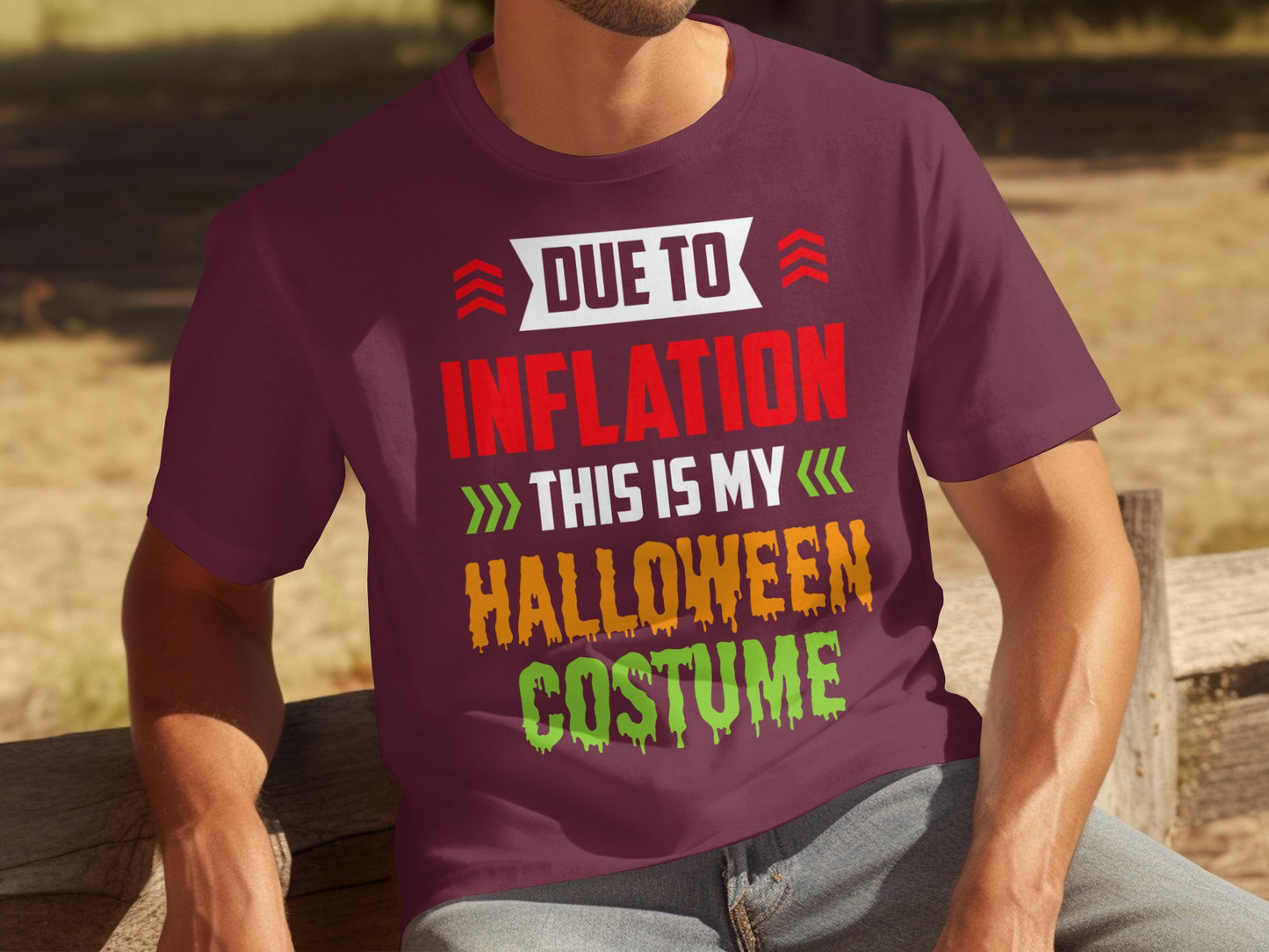 Due to Inflation This Is My Halloween Costume Shirt