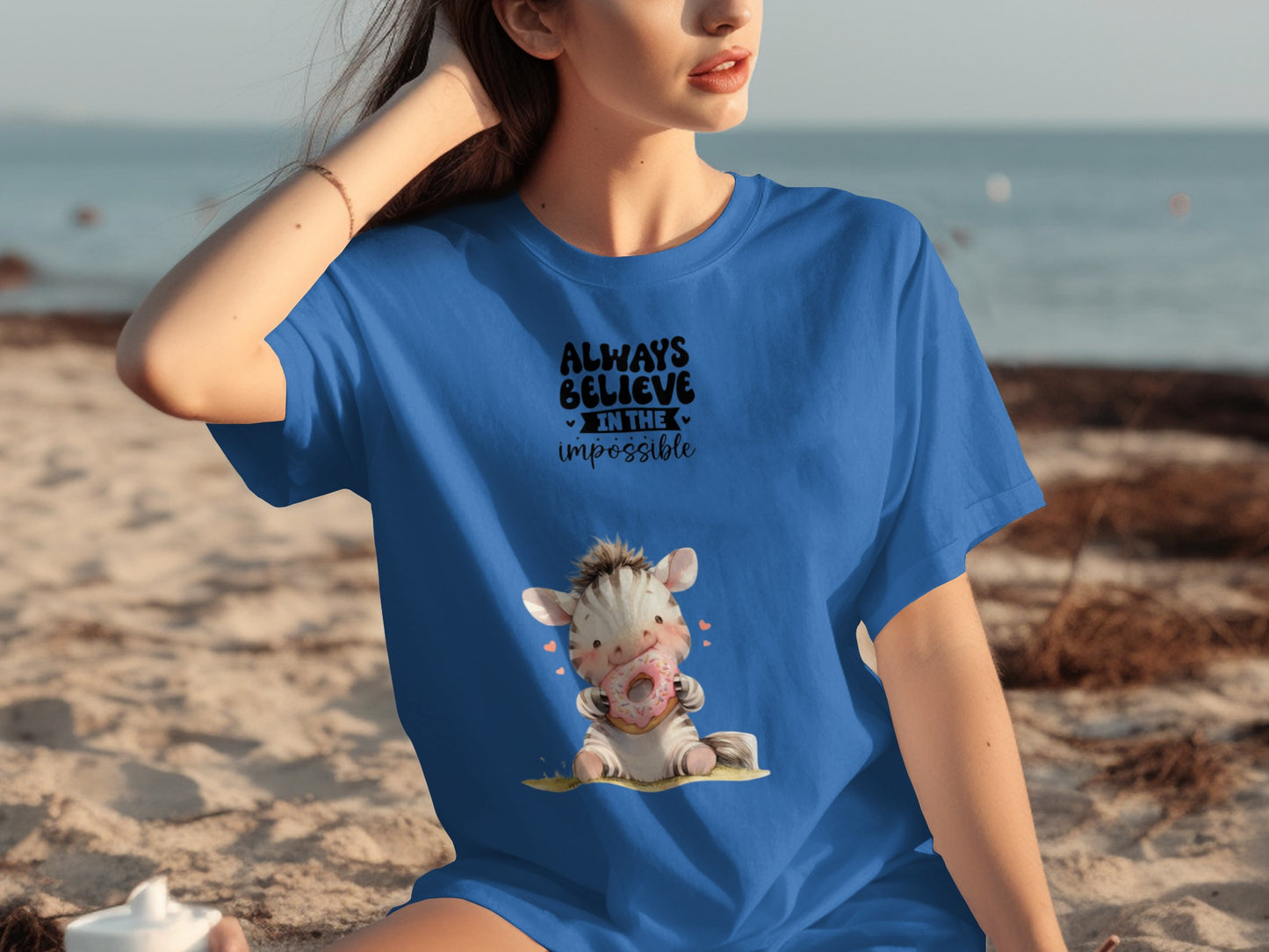 Always Believe in the Impossible Blue T-Shirt