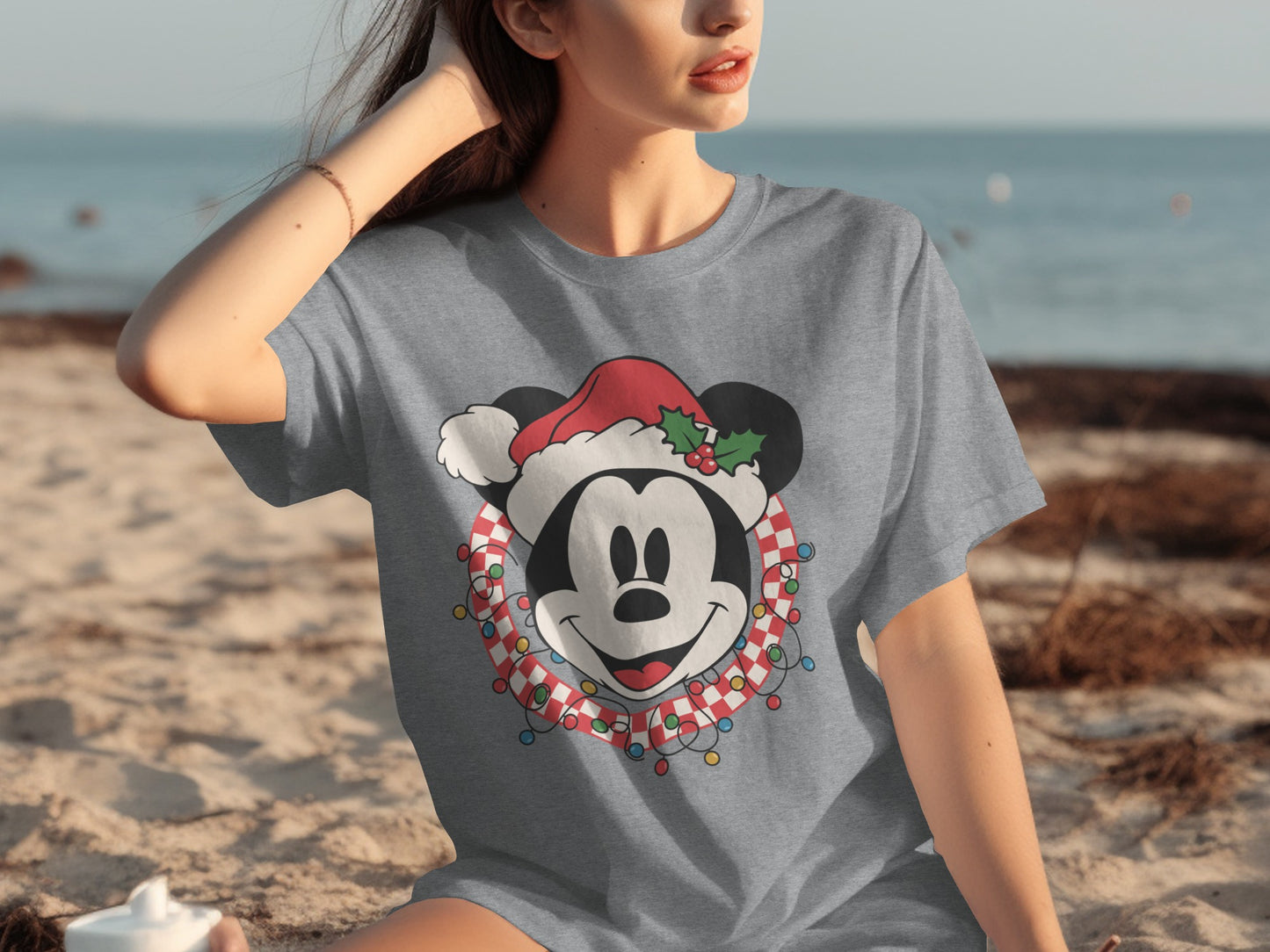 Festive Cartoon Character Holiday Party T-Shirt