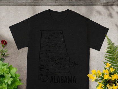 Alabama The Yellowhammer State Graphic T-shirt