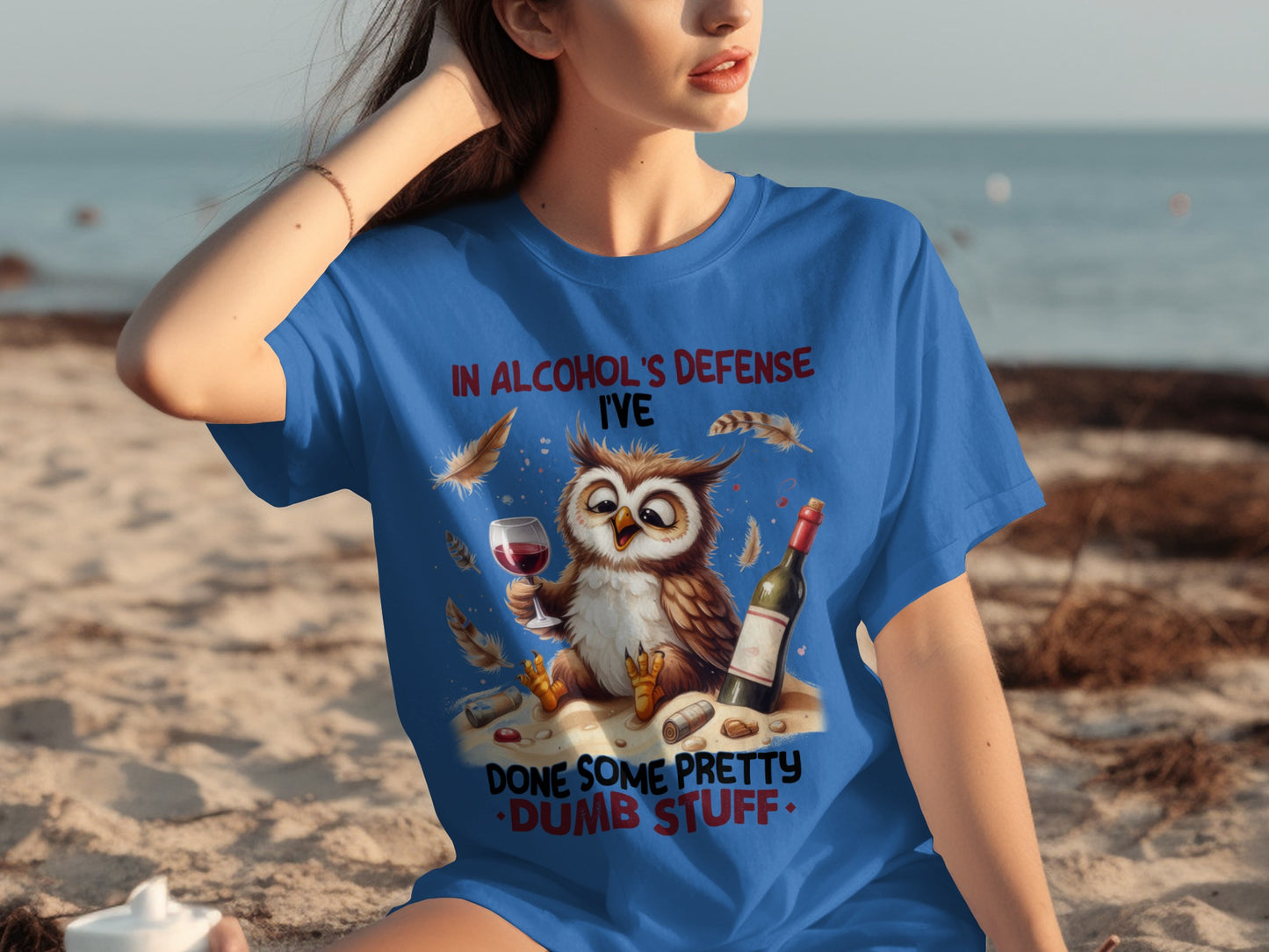 In Alcohol's Defense I've Done Some Pretty Dumb Stuff T-Shirt