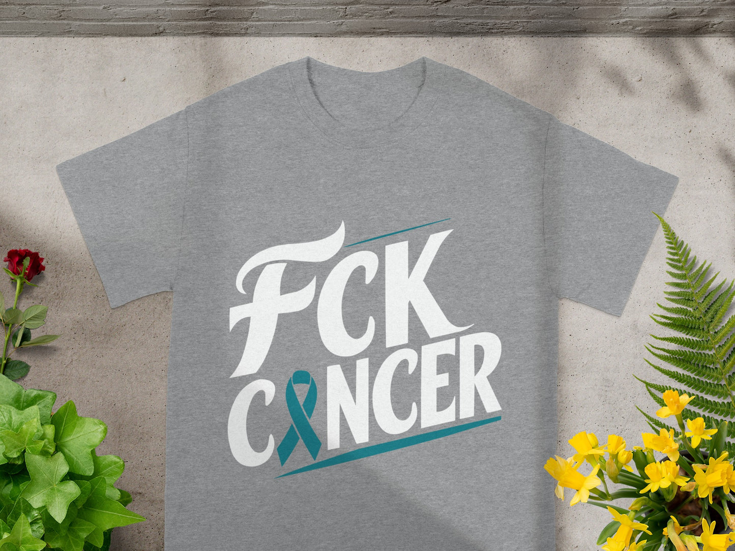 FCK Cancer Awareness Men's Graphic T-Shirt