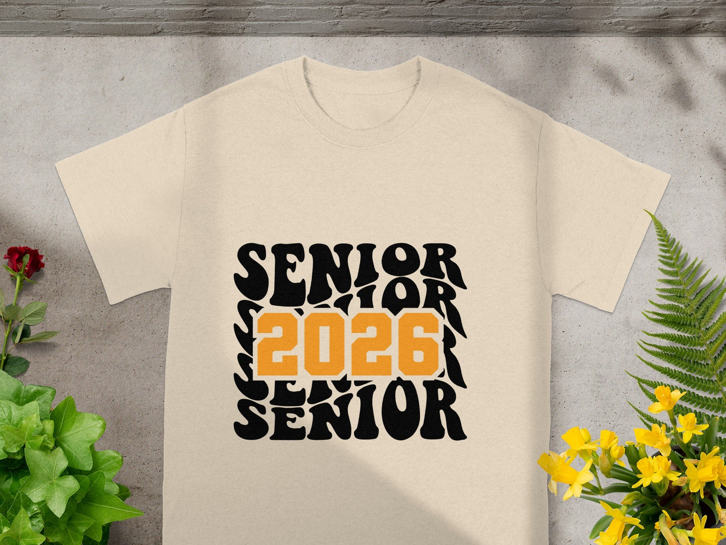 Senior 2026 Graphic Tee for Graduating Class
