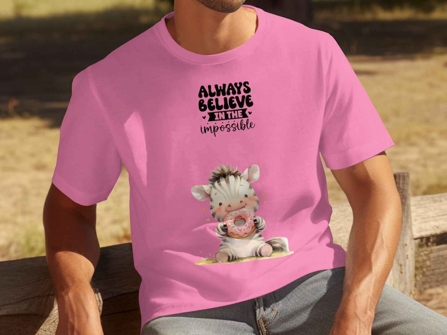 Always Believe in the Impossible Pink T-Shirt