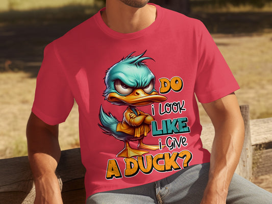 Do I Look Like I Give A Duck Graphic T-Shirt