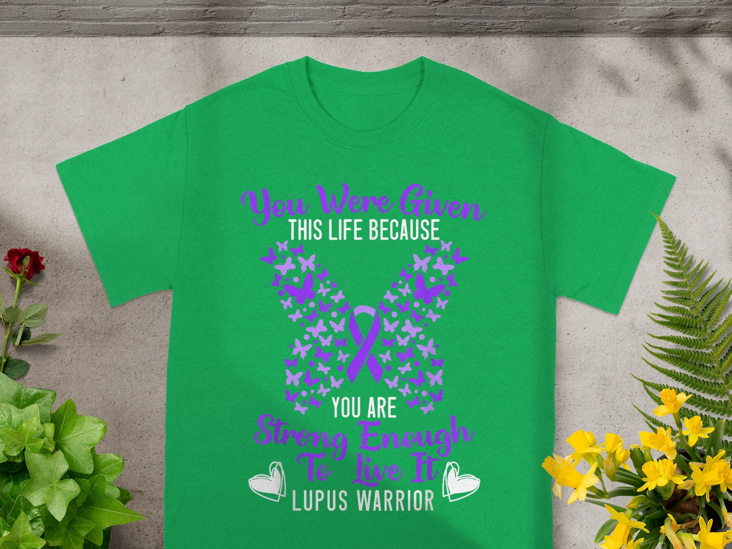 Lupus Warrior Strong Enough to Live It T-Shirt