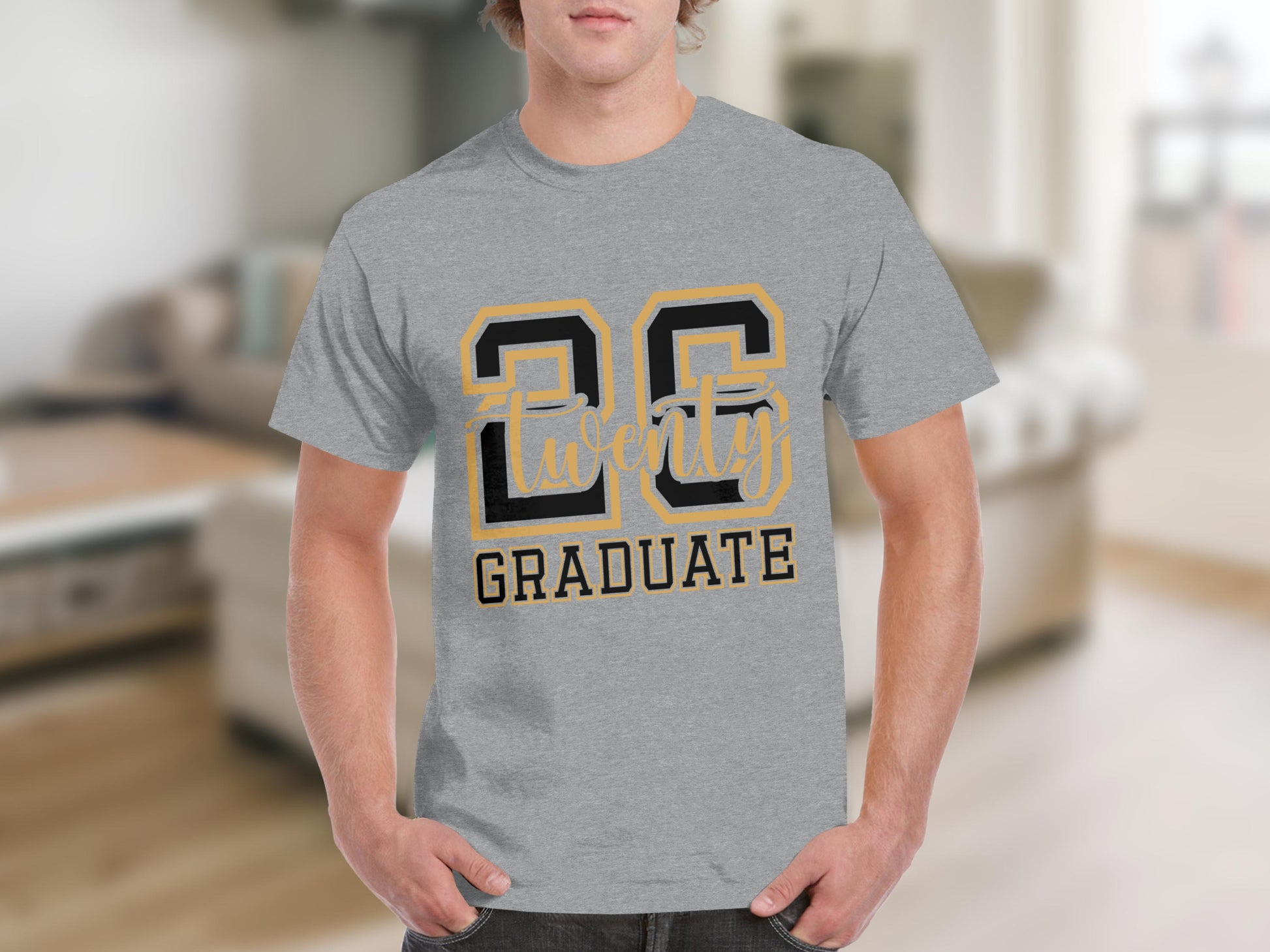 Class of 26 Twenty Graduate Graphic T-Shirt